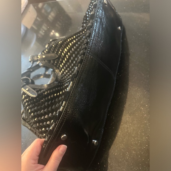 New Cole Haan leather & suede purse - Picture 6 of 6